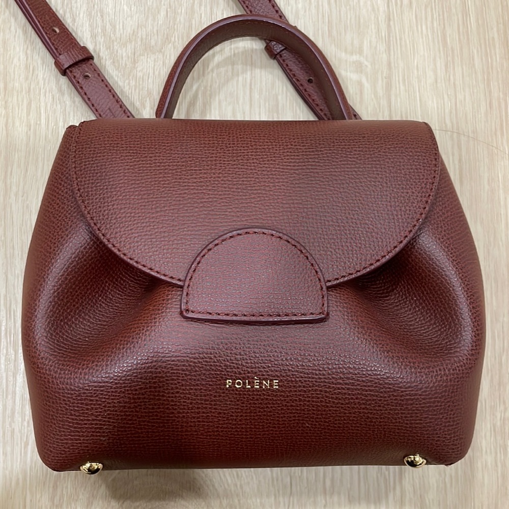 Polene Numero Uno Nano in Cognac